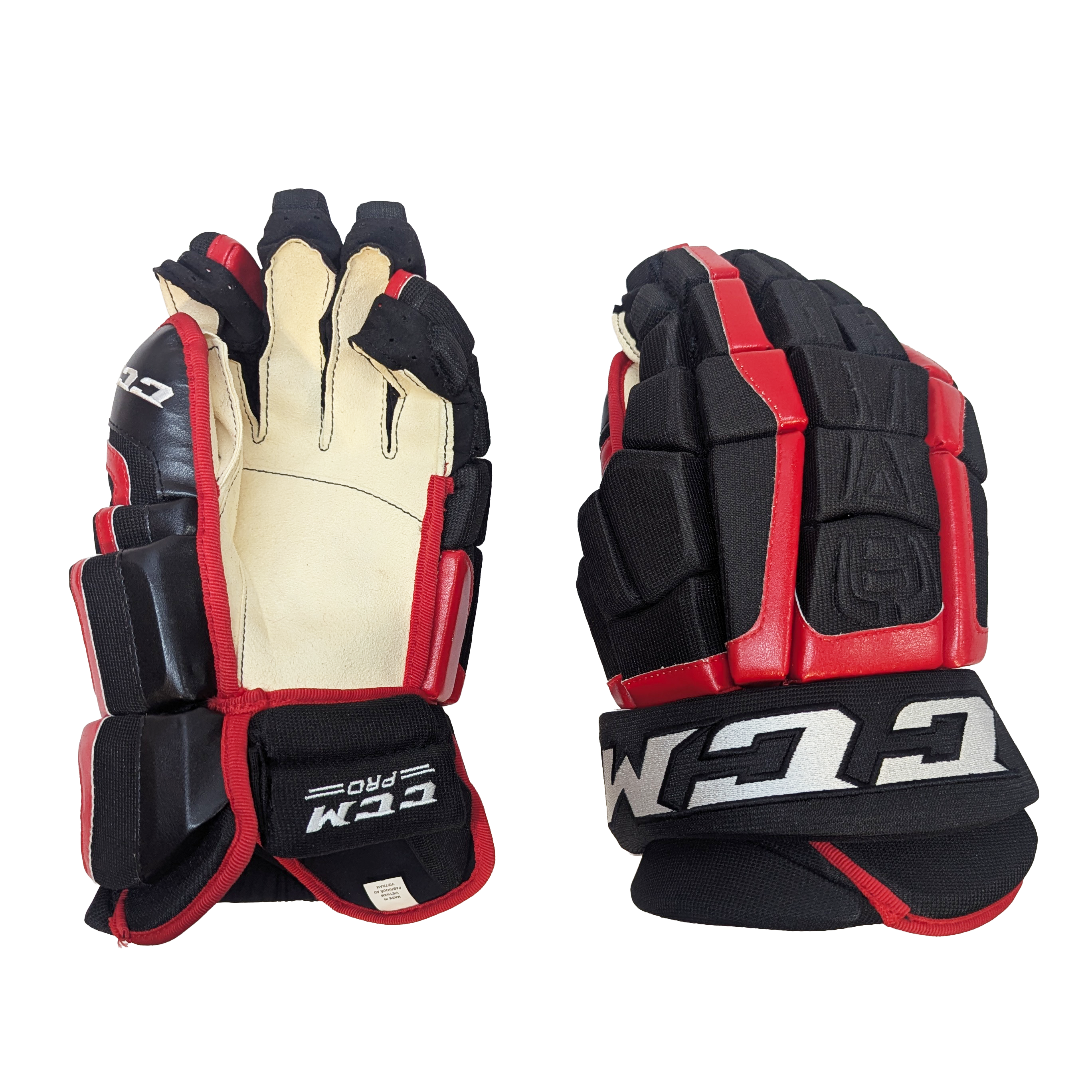 CCM HGCL - Gant NHL Pro Stock - Blackhawks de Chicago (noir/rouge)